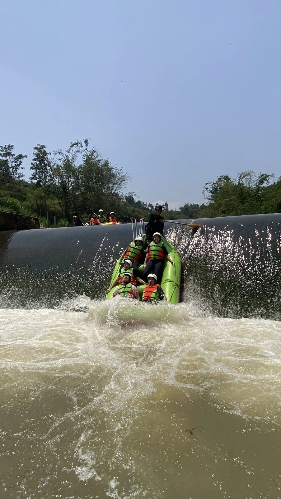 Suasana kegiatan luar ruang di kawasan Bogor